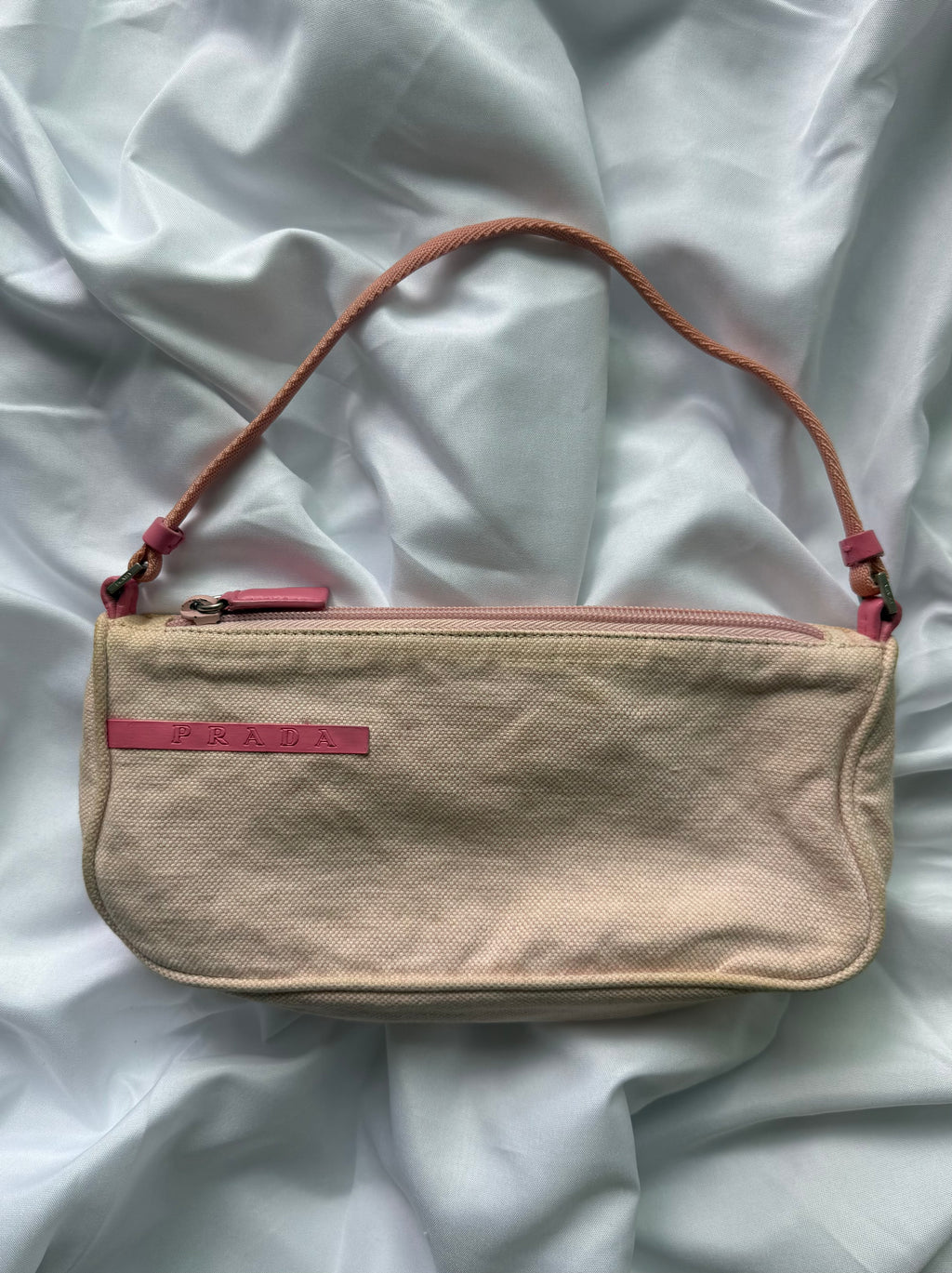PINK PRADA SPORT BAGUETTE