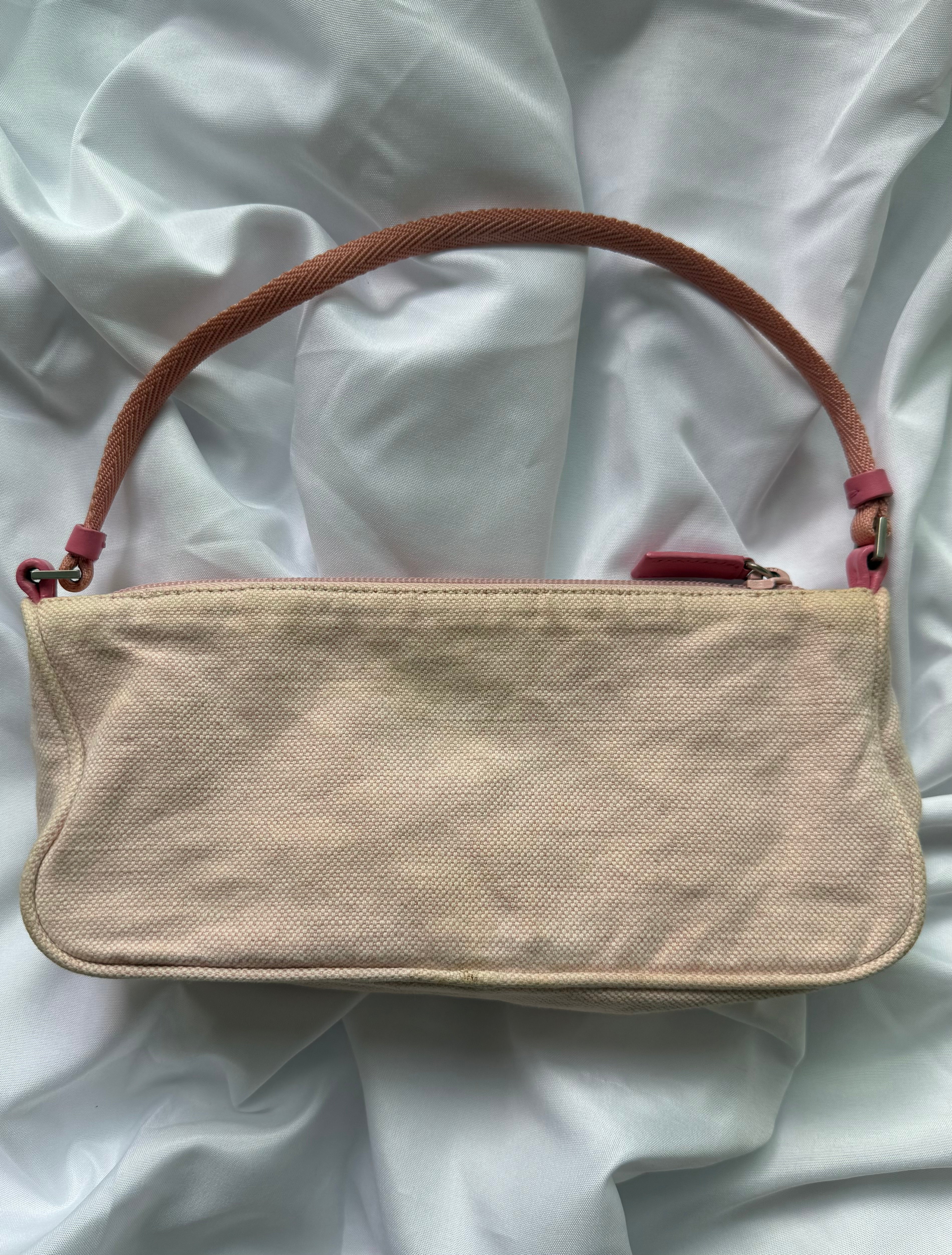 PINK PRADA SPORT BAGUETTE