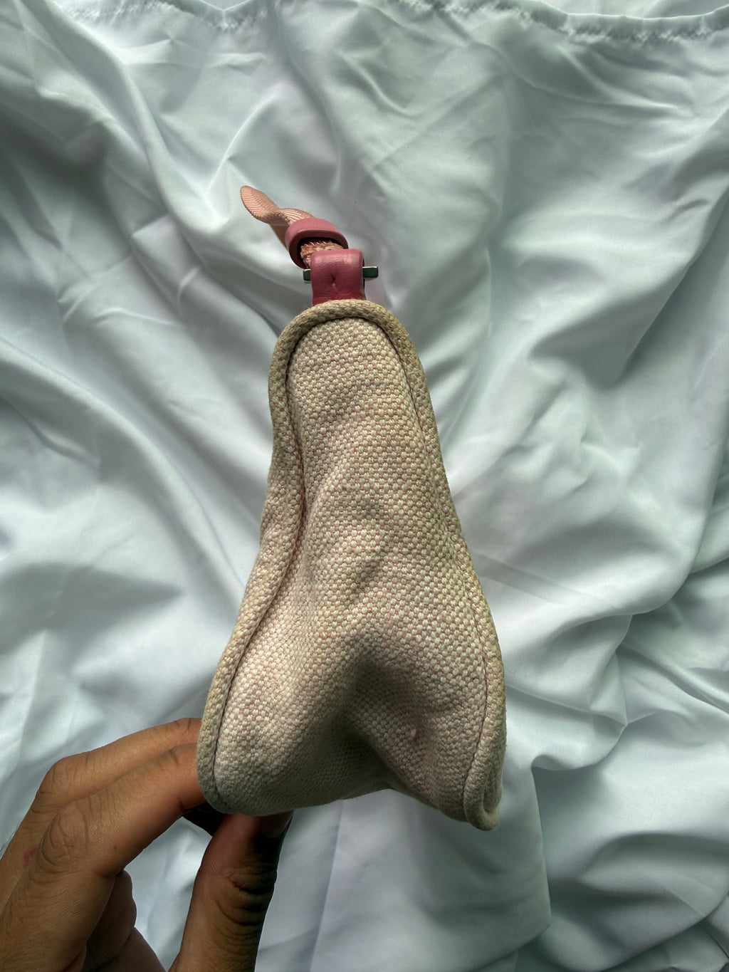 PINK PRADA SPORT BAGUETTE