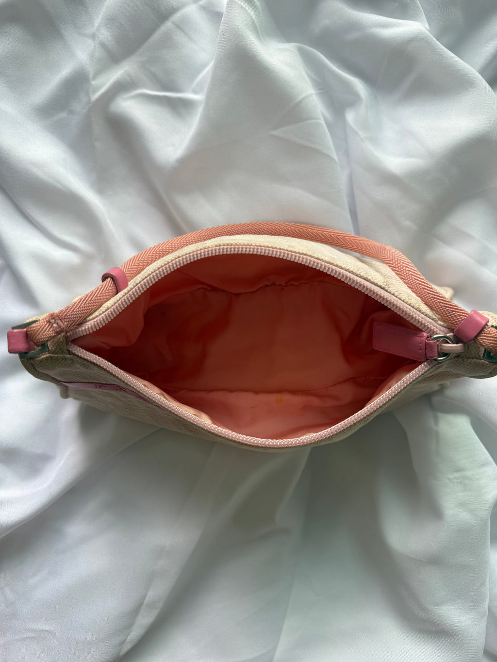 PINK PRADA SPORT BAGUETTE
