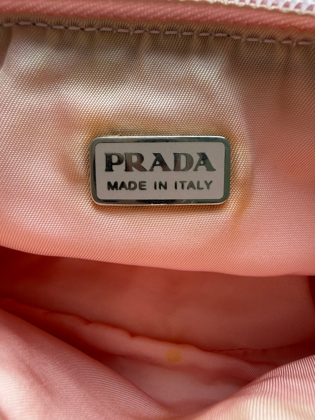 PINK PRADA SPORT BAGUETTE