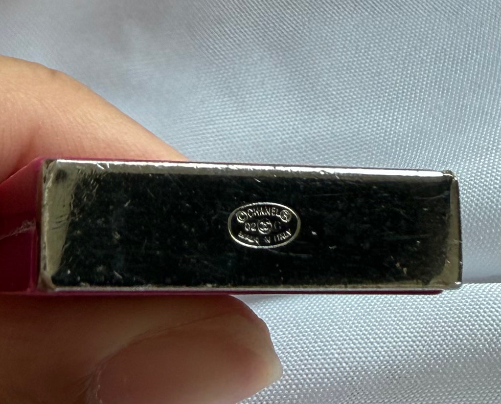 CHANEL PINK CC PADLOCK CHARM