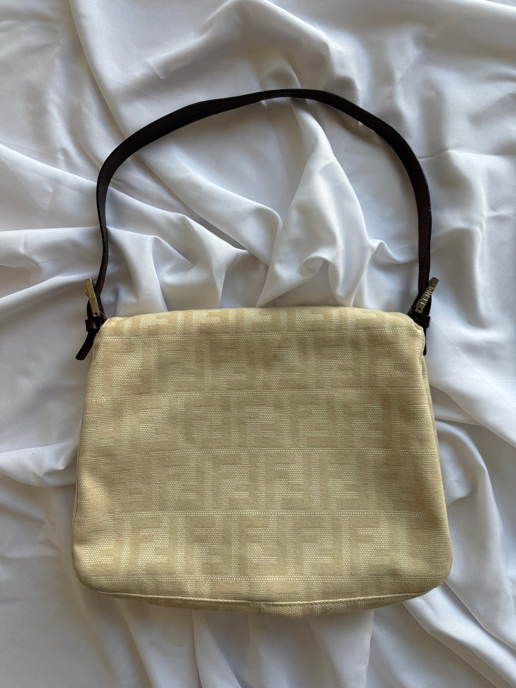FENDI ZUCCA MAMMA BAGUETTE BAG