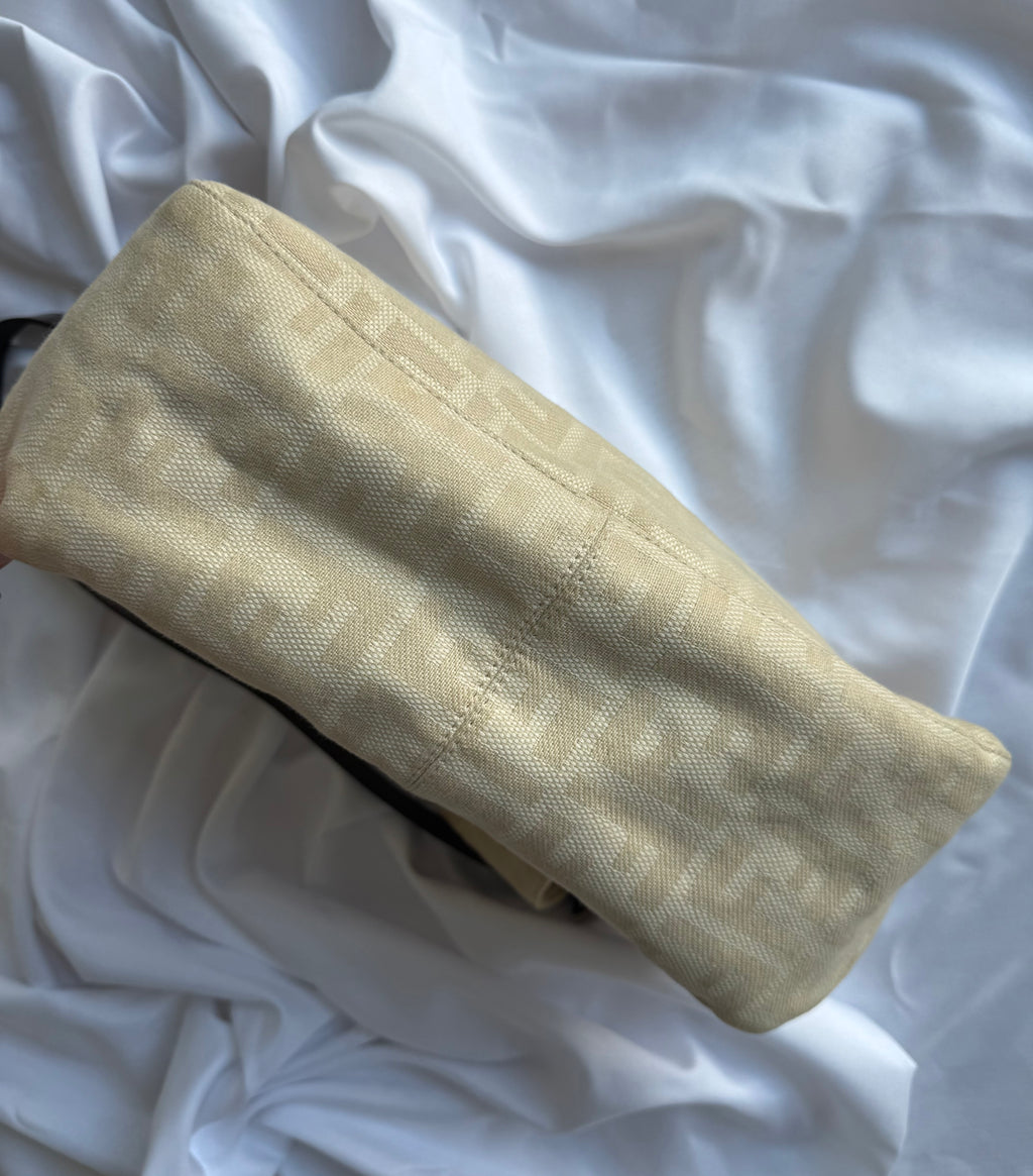 FENDI ZUCCA MAMMA BAGUETTE BAG