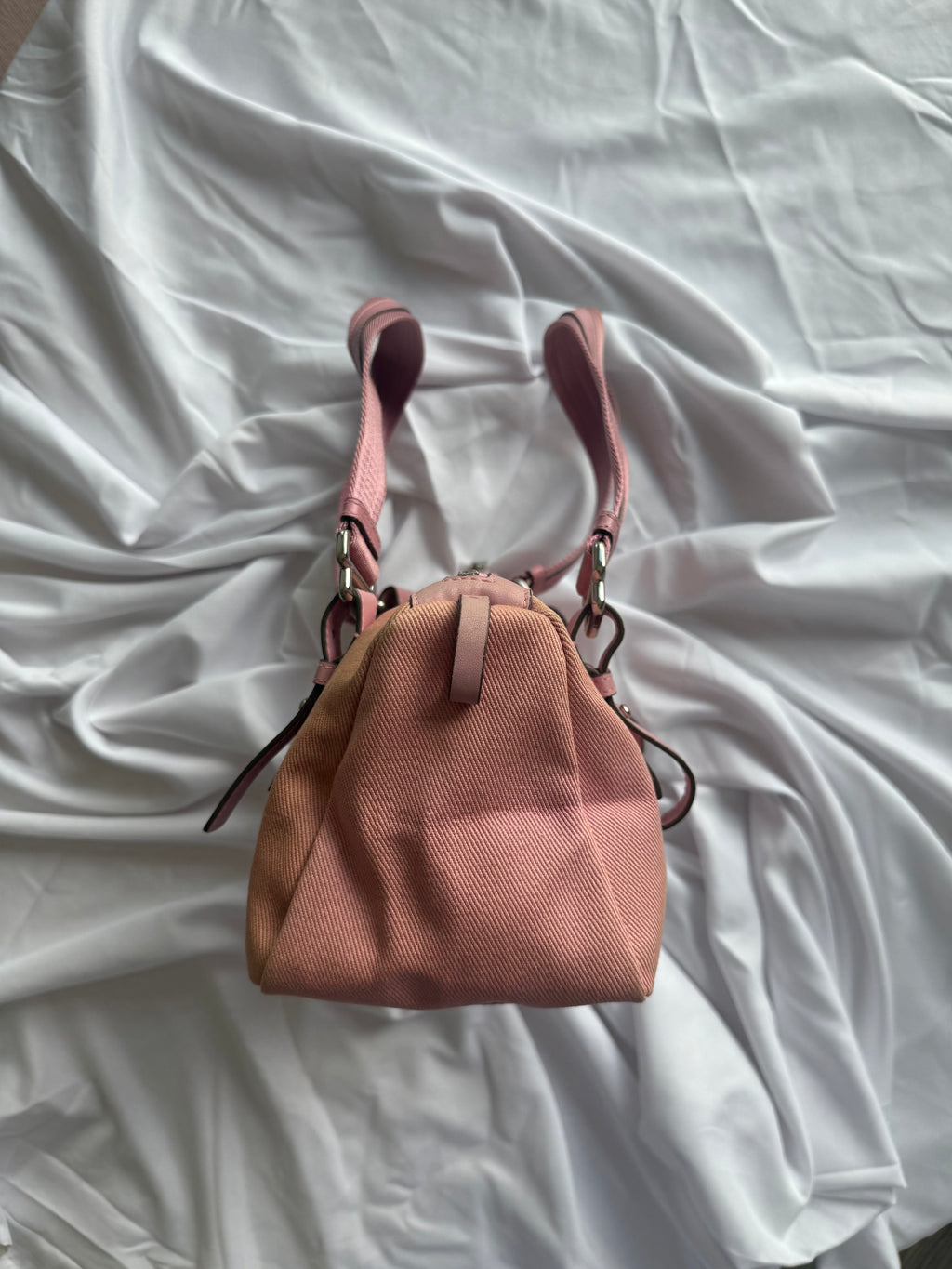 PINK YVES SAINT LAURENT RIVE GAUCHE SHOULDER BAG