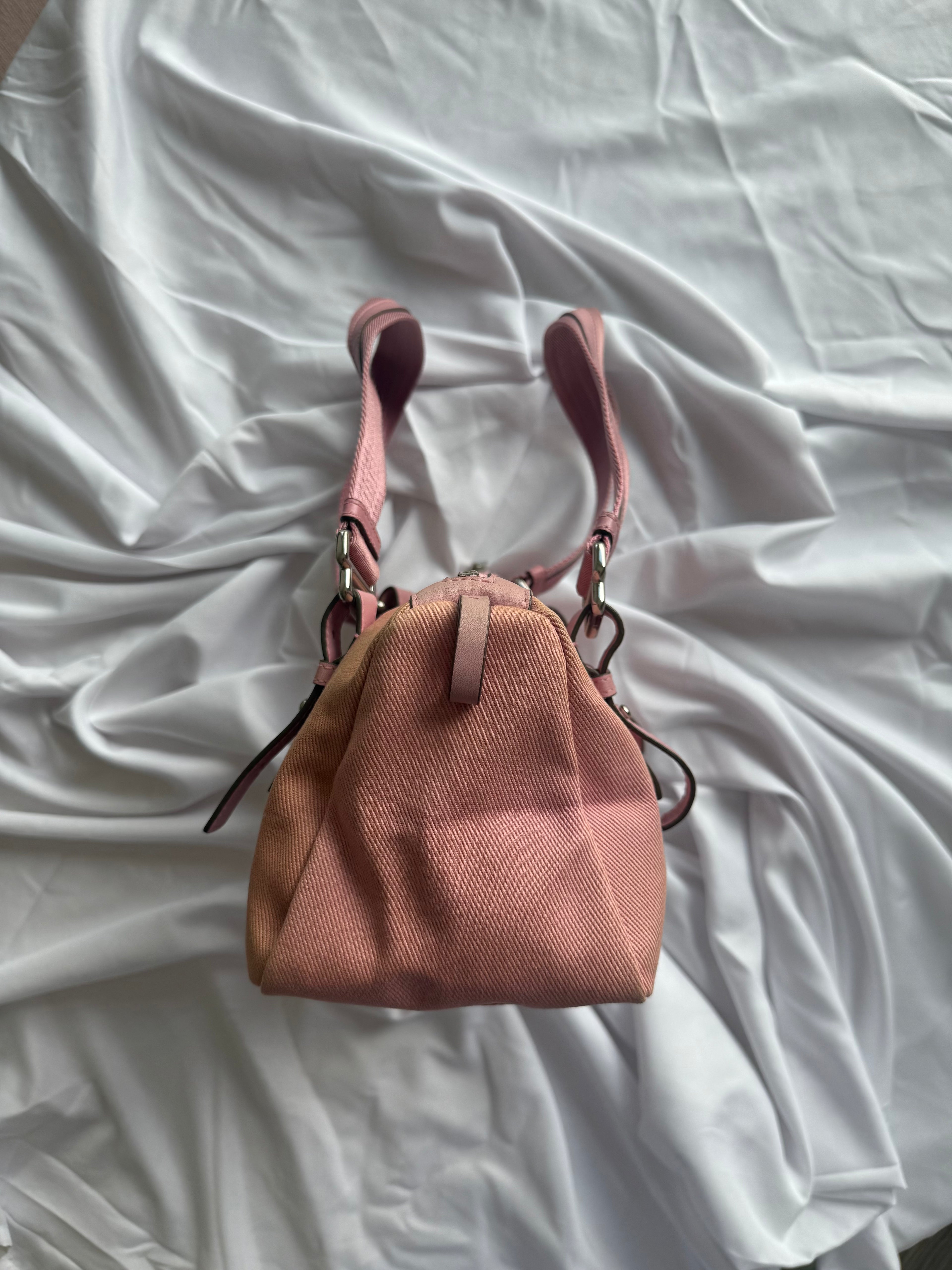 PINK YVES SAINT LAURENT RIVE GAUCHE SHOULDER BAG