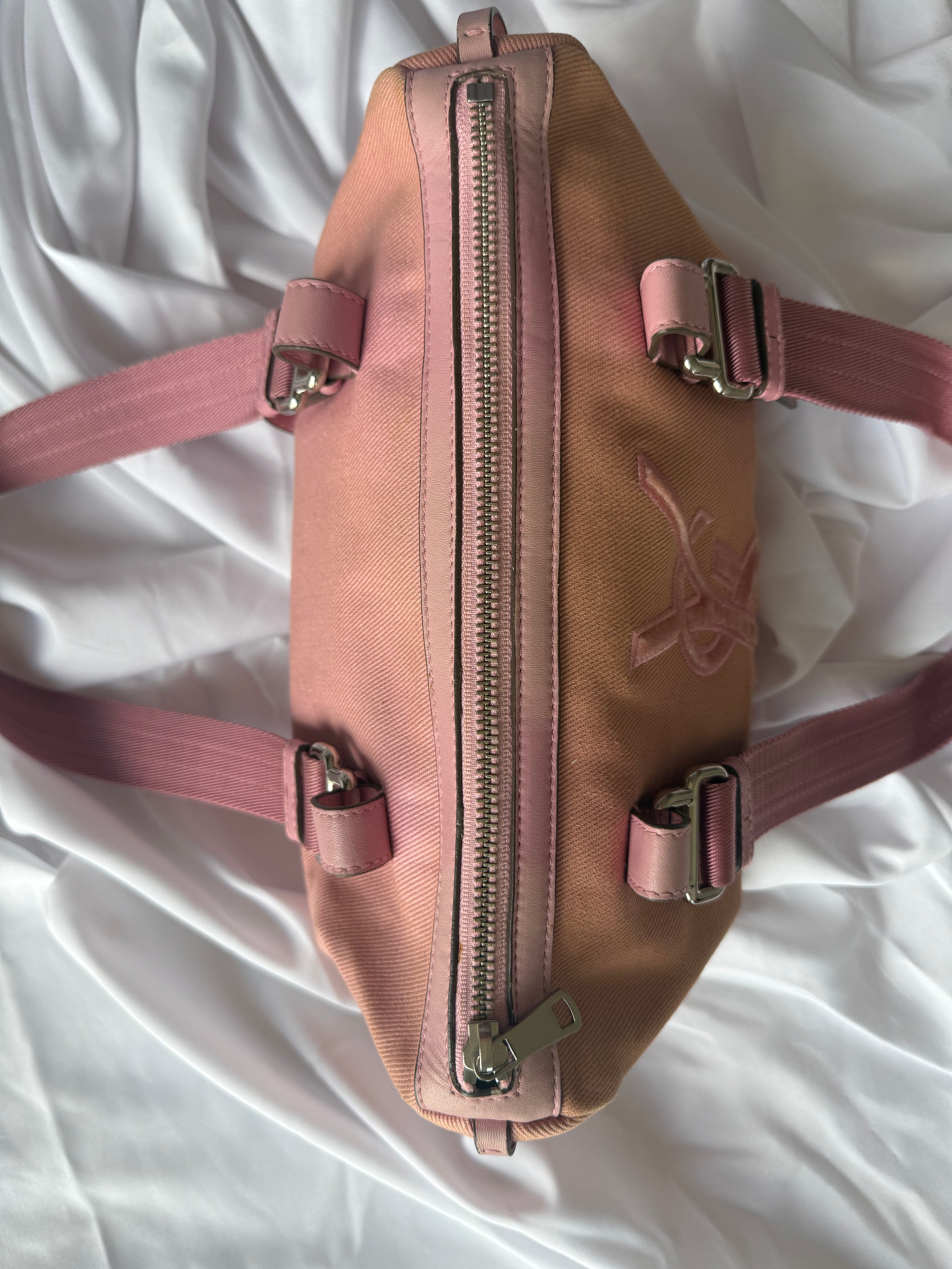 PINK YVES SAINT LAURENT RIVE GAUCHE SHOULDER BAG