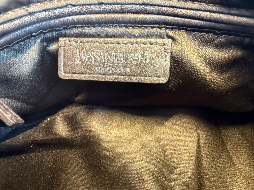 PINK YVES SAINT LAURENT RIVE GAUCHE SHOULDER BAG